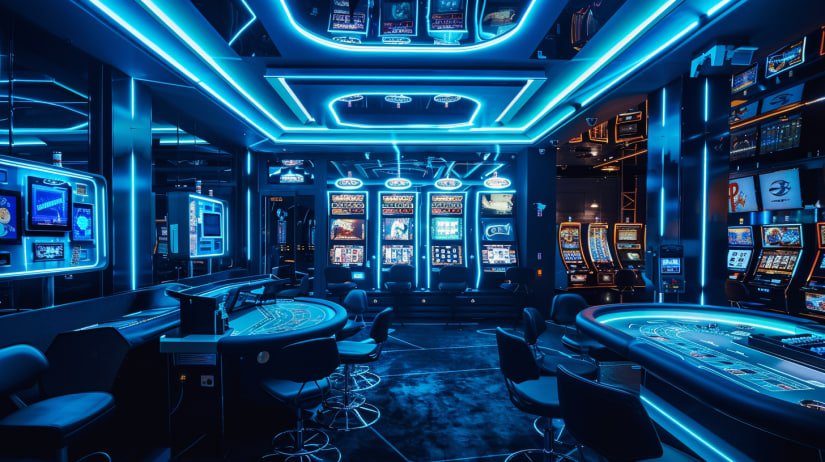 Live Baccarat ဂိမ်း dealer နှင့် card ပြ